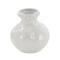CosmoLiving by Cosmopolitan Cream Stoneware Glam Vase Set